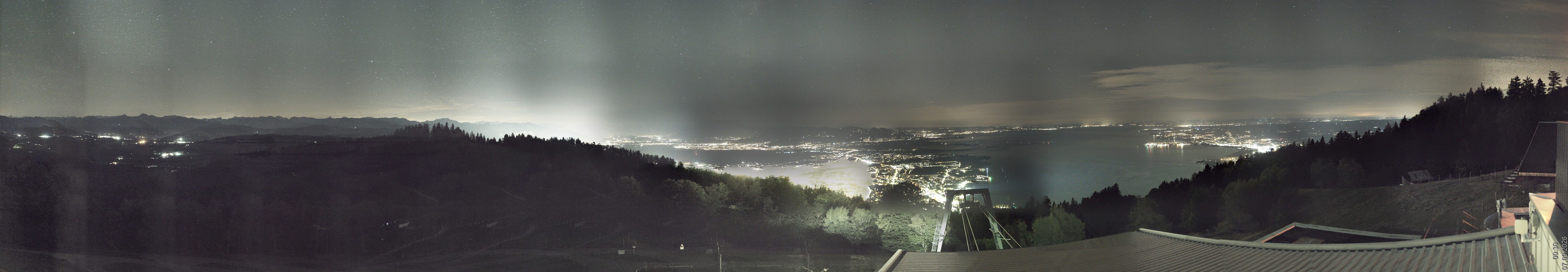 Archiv Foto Webcam Bregenz: Bergstation Pfänderbahn