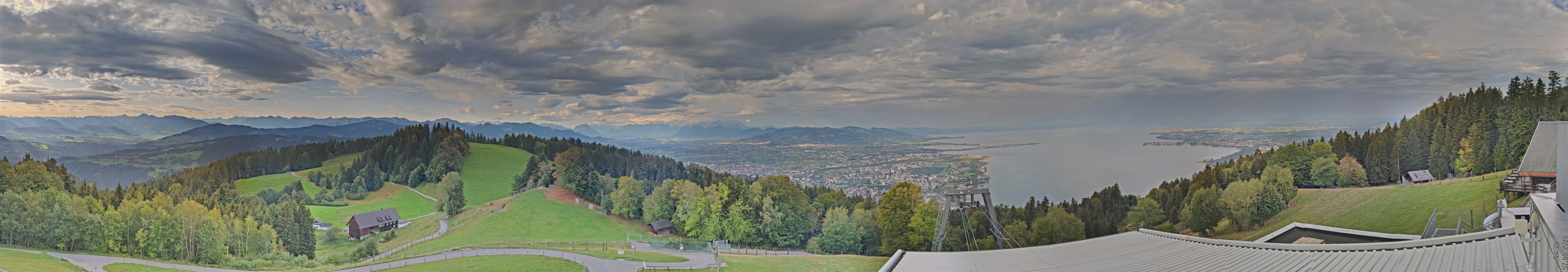 Archiv Foto Webcam Bregenz: Bergstation Pfänderbahn