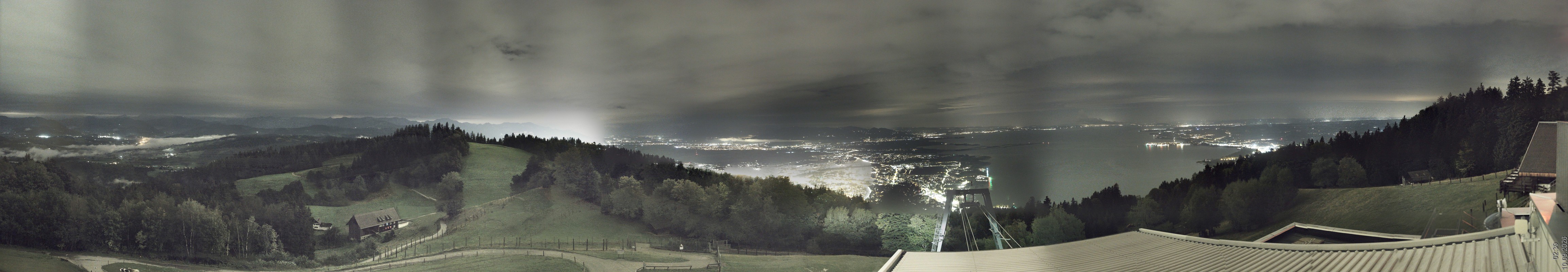 Archiv Foto Webcam Bregenz: Bergstation Pfänderbahn