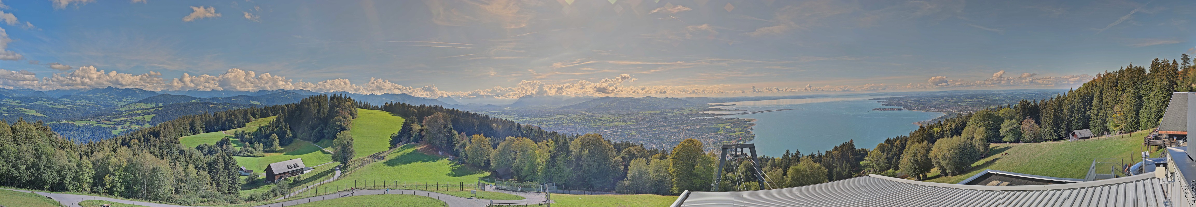 Archived image Webcam Top Station Pfänderbahn