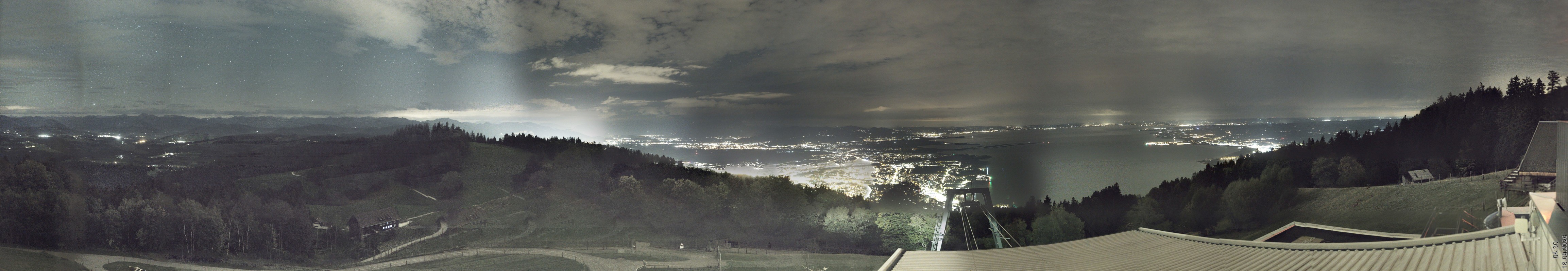 Archiv Foto Webcam Bregenz: Bergstation Pfänderbahn