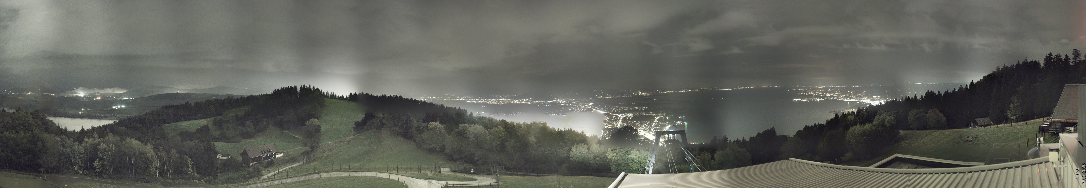 Archiv Foto Webcam Bregenz: Bergstation Pfänderbahn