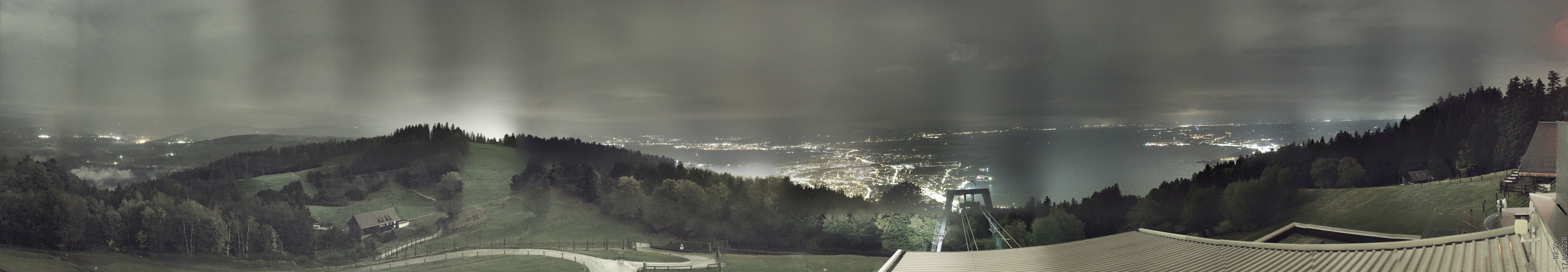 Archiv Foto Webcam Bregenz: Bergstation Pfänderbahn