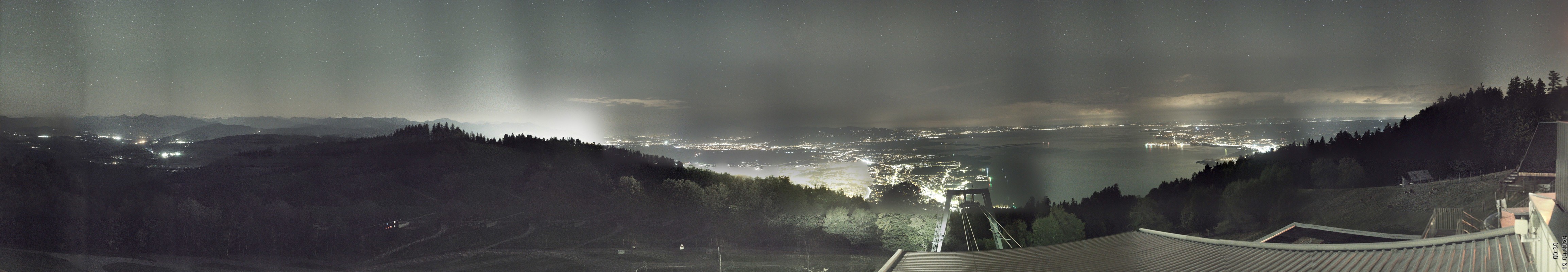 Archiv Foto Webcam Bregenz: Bergstation Pfänderbahn