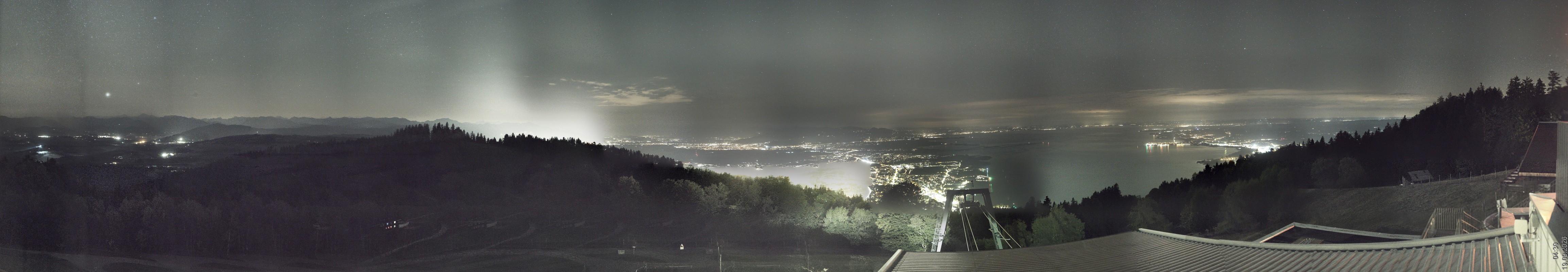 Archiv Foto Webcam Bregenz: Bergstation Pfänderbahn