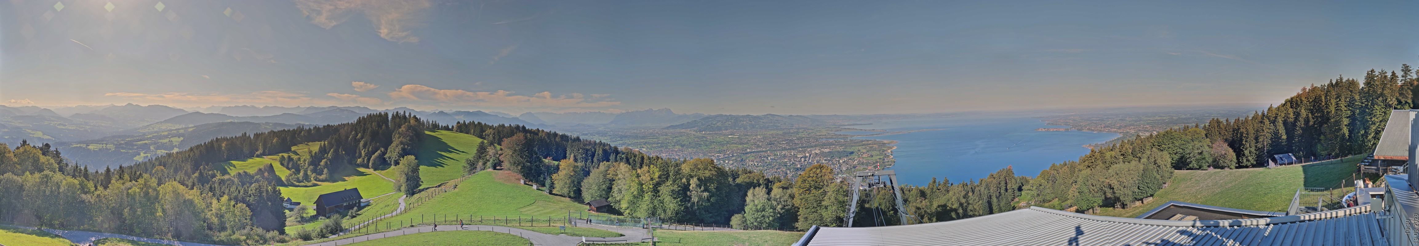Archiv Foto Webcam Bregenz: Bergstation Pfänderbahn