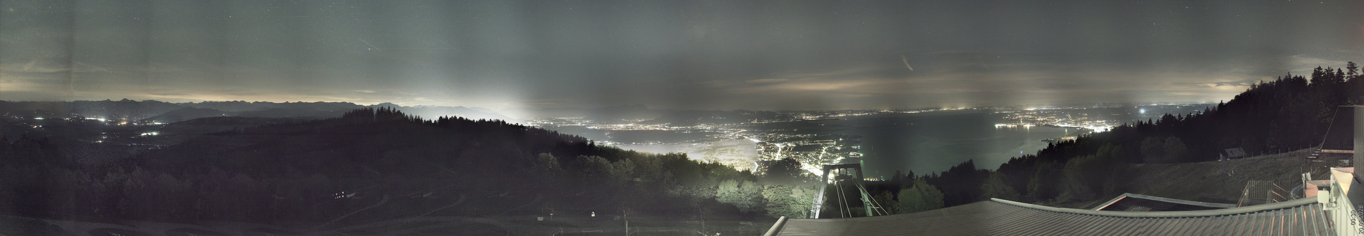 Archiv Foto Webcam Bregenz: Bergstation Pfänderbahn