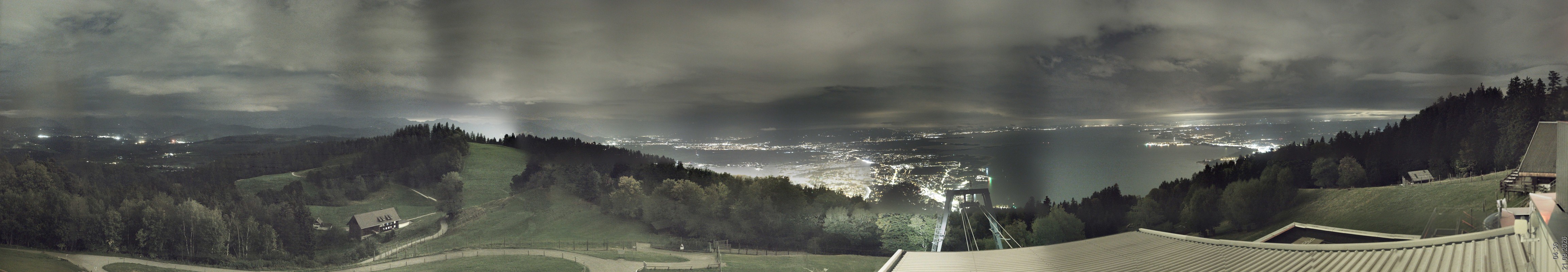 Archiv Foto Webcam Bregenz: Bergstation Pfänderbahn