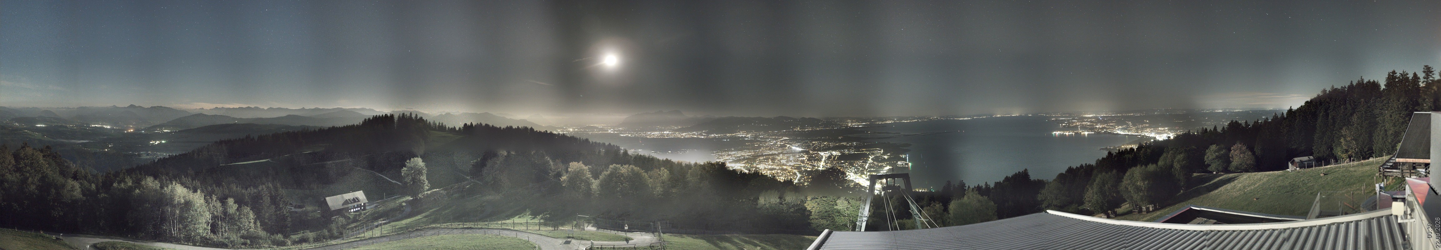Archiv Foto Webcam Bregenz: Bergstation Pfänderbahn