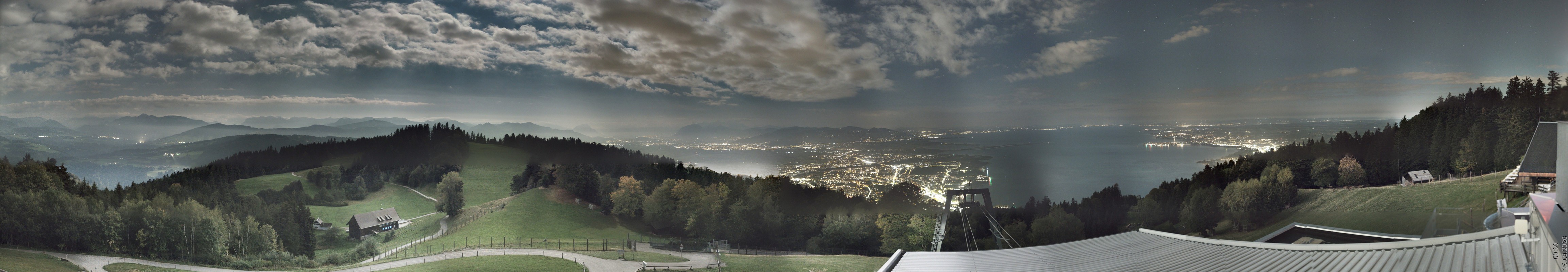 Archiv Foto Webcam Bregenz: Bergstation Pfänderbahn