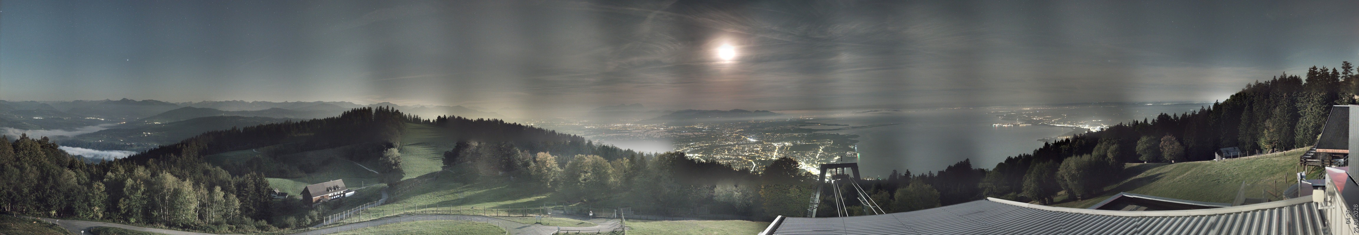 Archiv Foto Webcam Bregenz: Bergstation Pfänderbahn