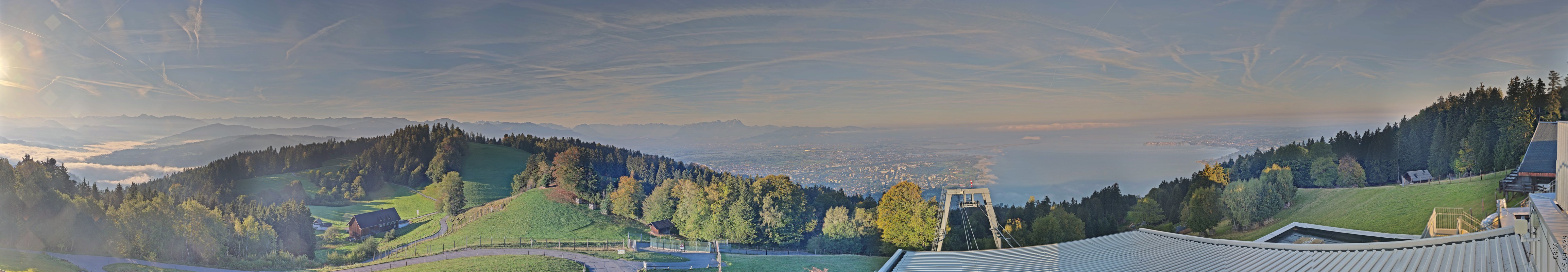 Archiv Foto Webcam Bregenz: Bergstation Pfänderbahn