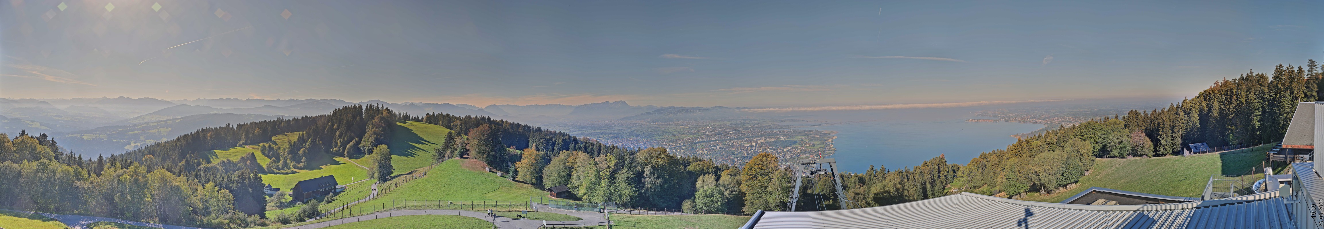 Archiv Foto Webcam Bregenz: Bergstation Pfänderbahn