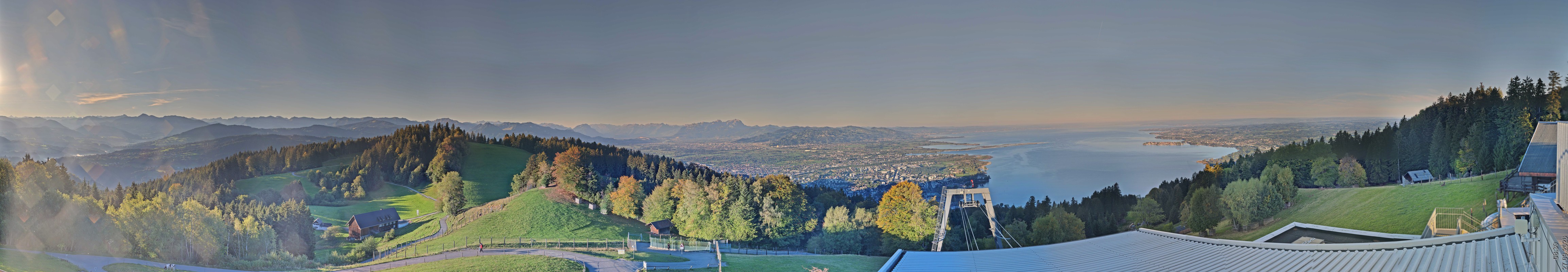 Archiv Foto Webcam Bregenz: Bergstation Pfänderbahn