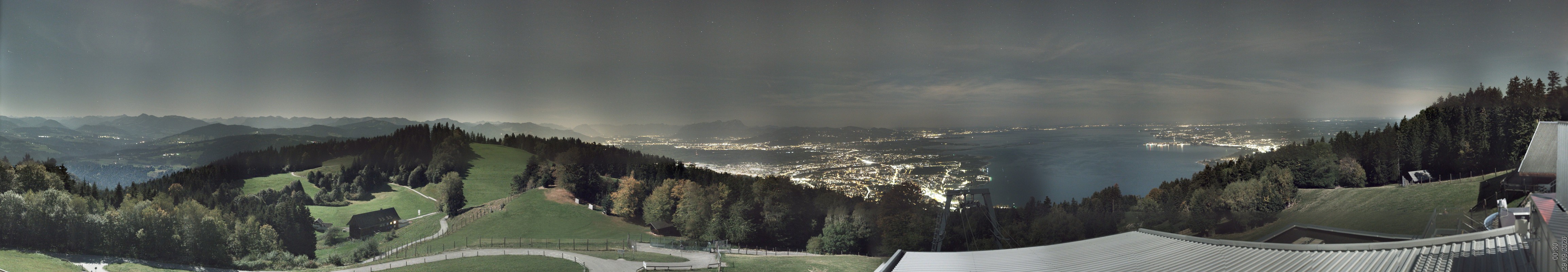 Archiv Foto Webcam Bregenz: Bergstation Pfänderbahn