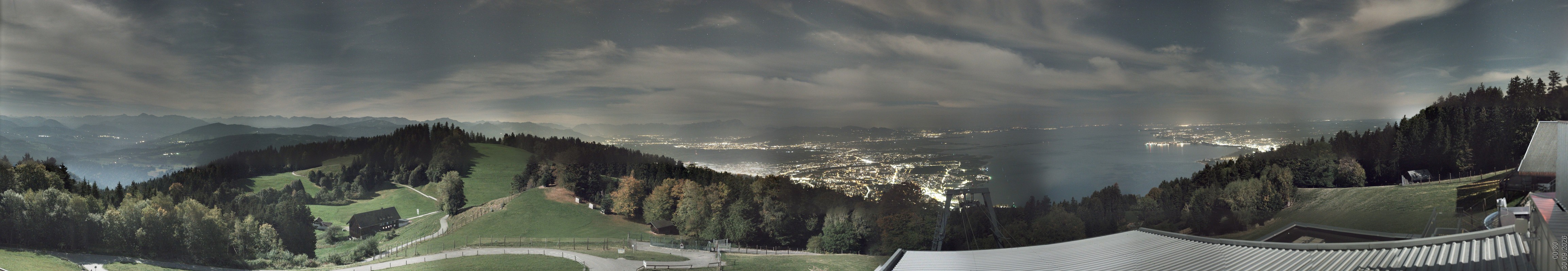 Archiv Foto Webcam Bregenz: Bergstation Pfänderbahn
