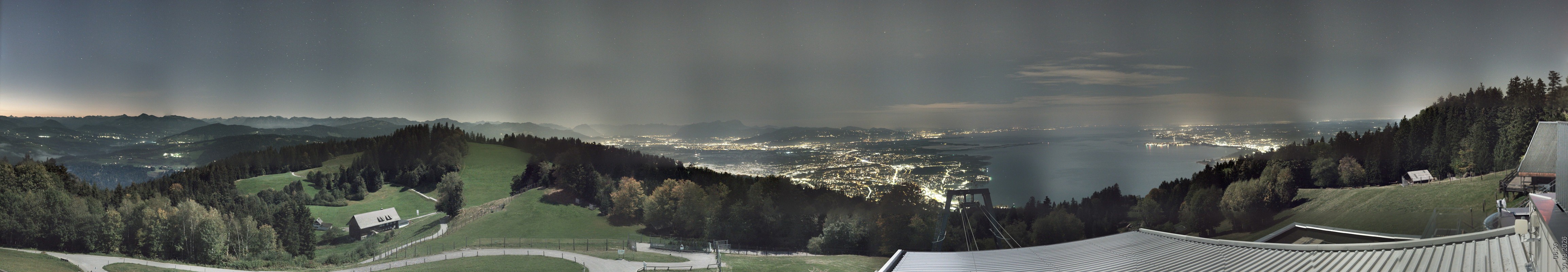 Archiv Foto Webcam Bregenz: Bergstation Pfänderbahn
