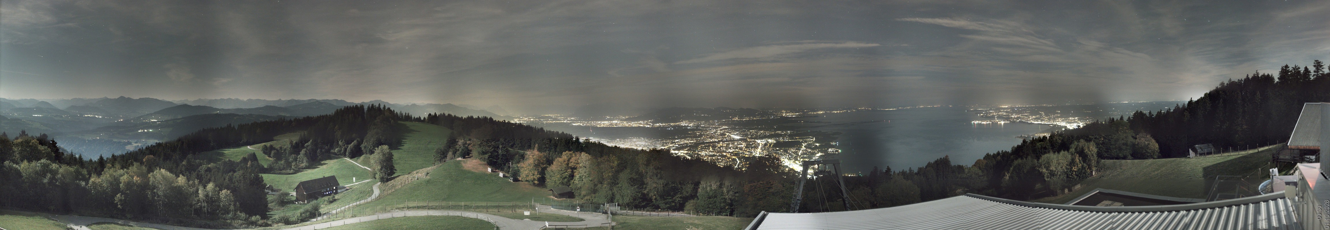 Archiv Foto Webcam Bregenz: Bergstation Pfänderbahn