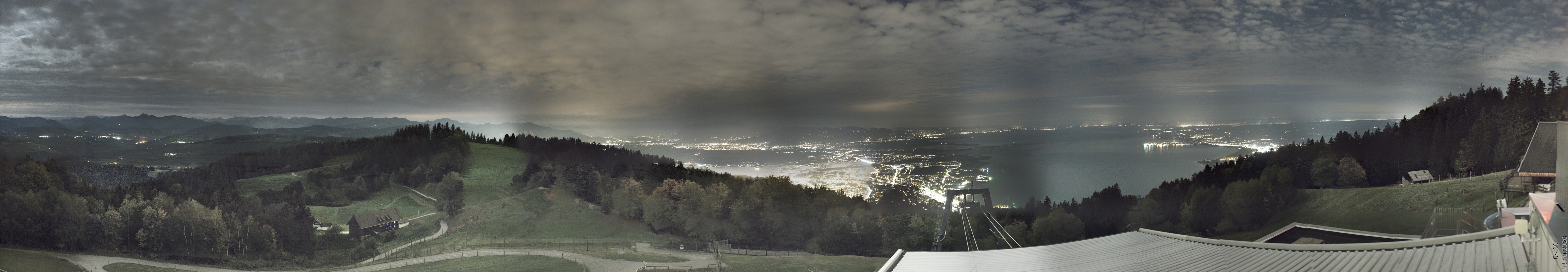 Archiv Foto Webcam Bregenz: Bergstation Pfänderbahn