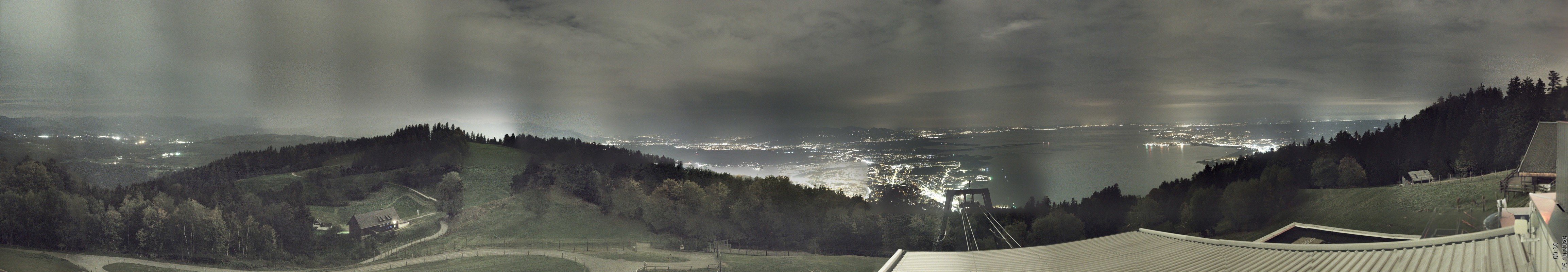 Archiv Foto Webcam Bregenz: Bergstation Pfänderbahn