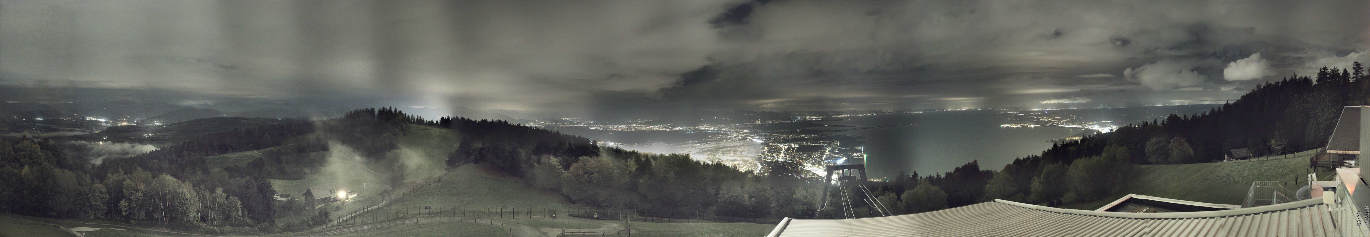 Archived image Webcam Top Station Pfänderbahn