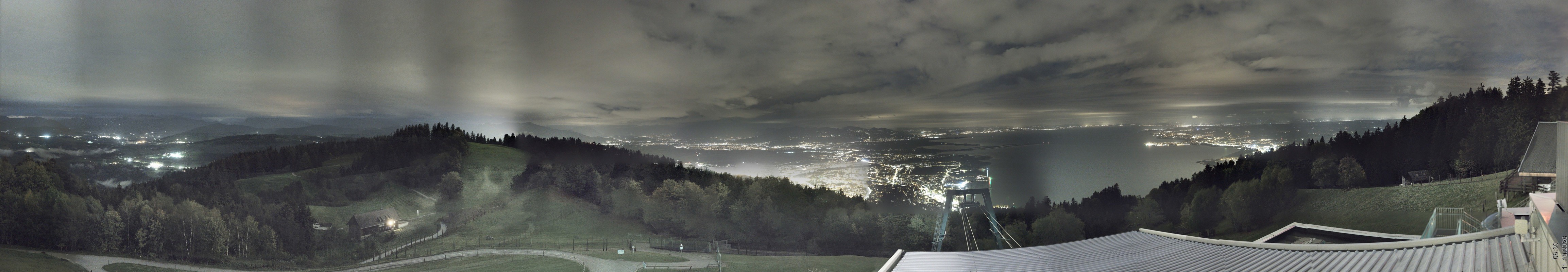 Archiv Foto Webcam Bregenz: Bergstation Pfänderbahn