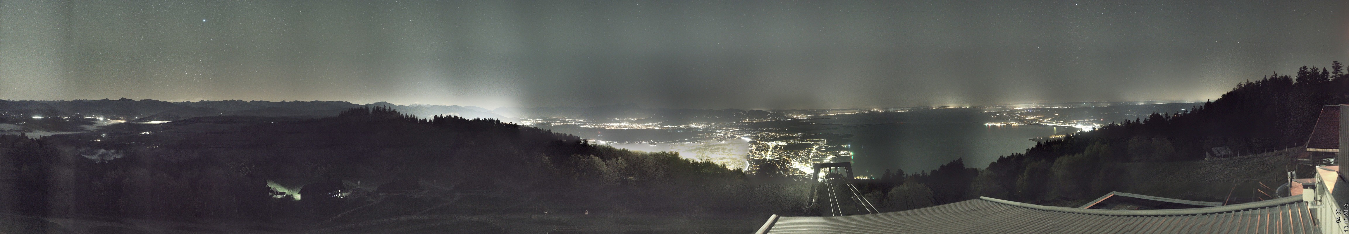 Archived image Webcam Top Station Pfänderbahn