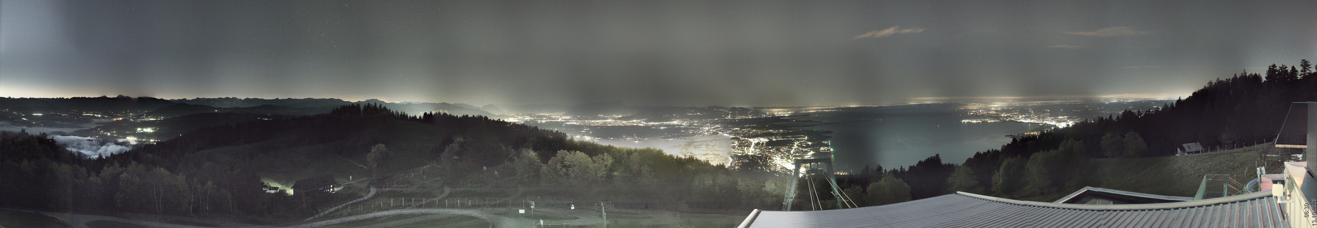 Archived image Webcam Top Station Pfänderbahn