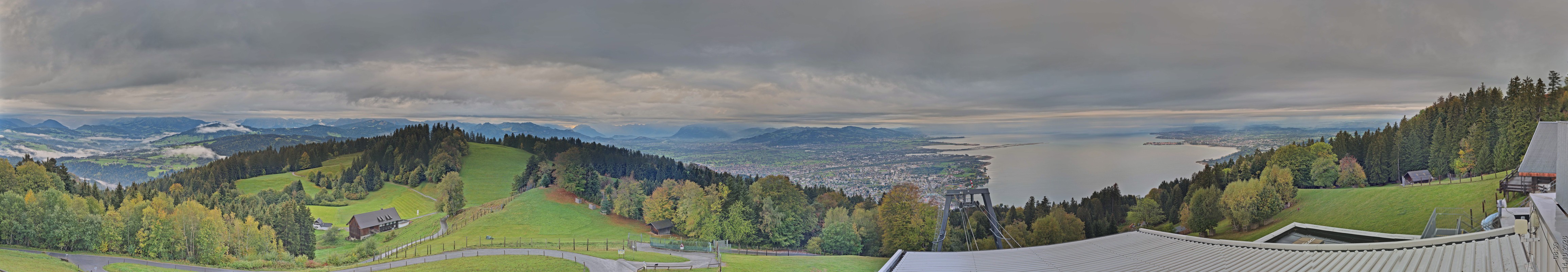 Archiv Foto Webcam Bregenz: Bergstation Pfänderbahn