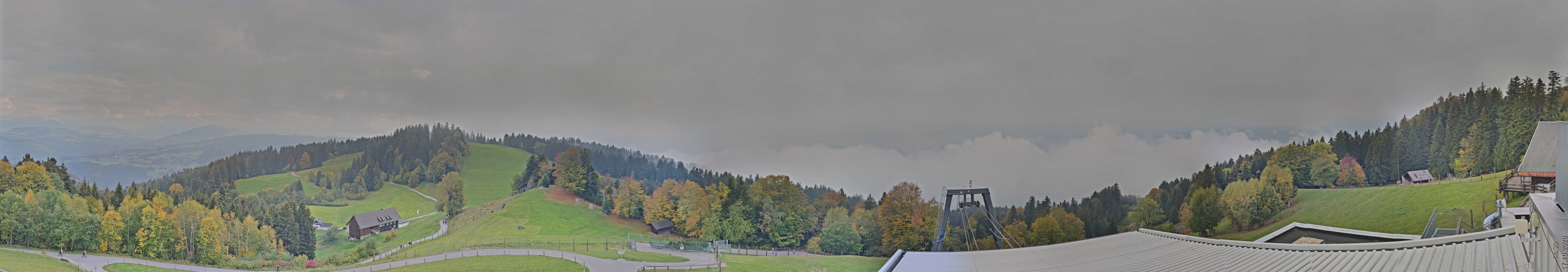 Archiv Foto Webcam Bregenz: Bergstation Pfänderbahn