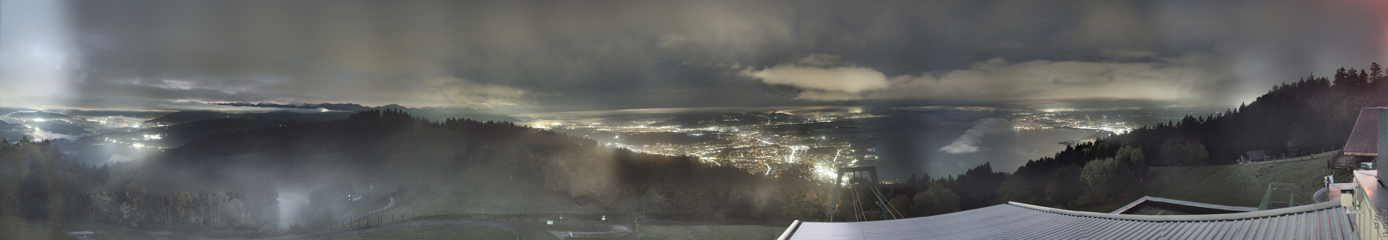 Archiv Foto Webcam Bregenz: Bergstation Pfänderbahn