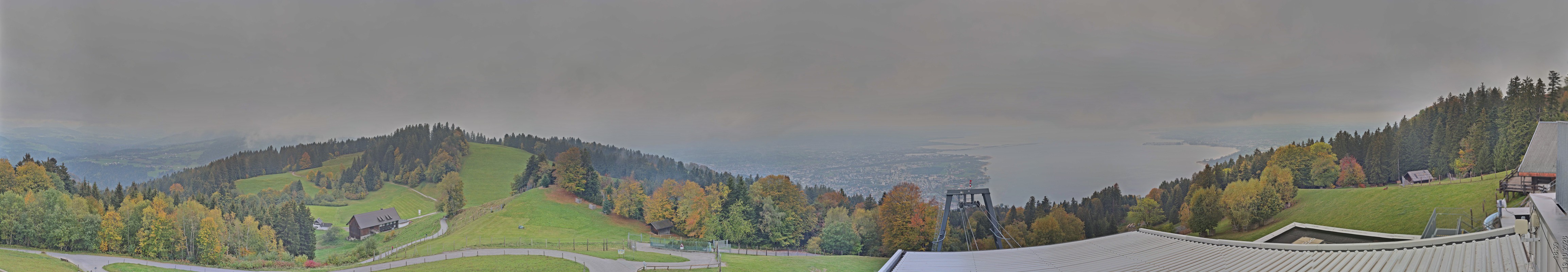 Archiv Foto Webcam Bregenz: Bergstation Pfänderbahn