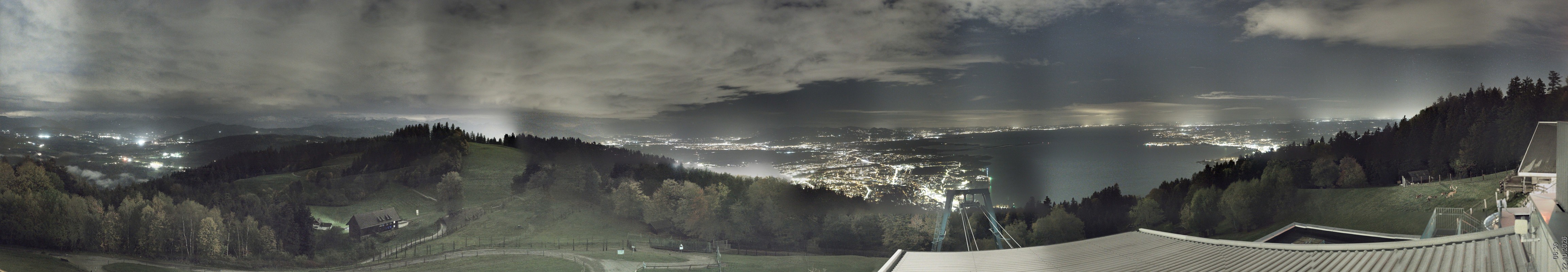 Archiv Foto Webcam Bregenz: Bergstation Pfänderbahn