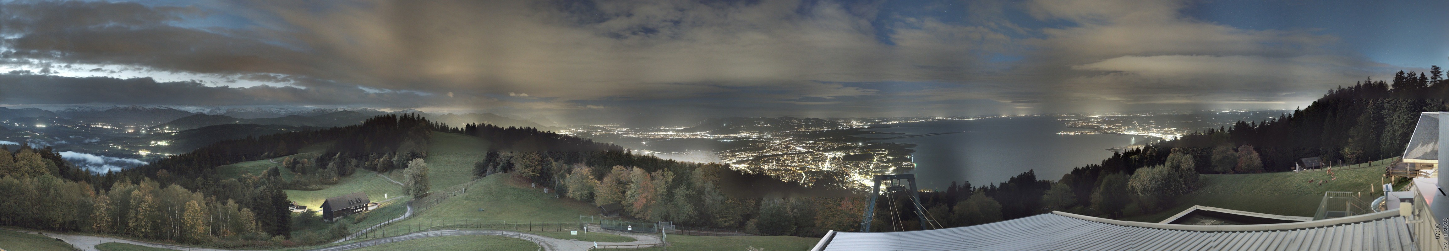Archiv Foto Webcam Bregenz: Bergstation Pfänderbahn