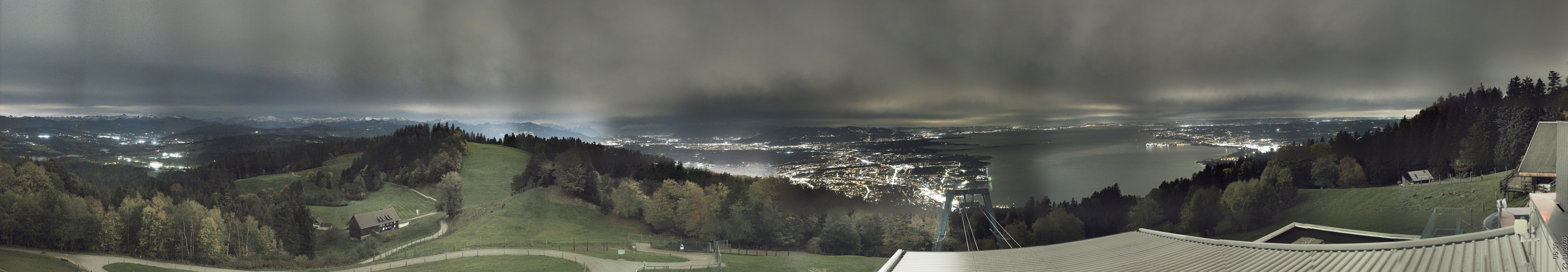 Archiv Foto Webcam Bregenz: Bergstation Pfänderbahn
