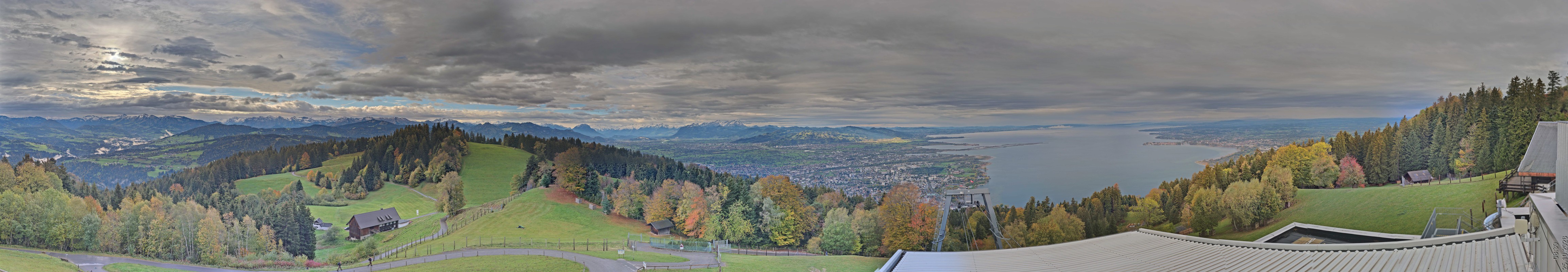Archiv Foto Webcam Bregenz: Bergstation Pfänderbahn