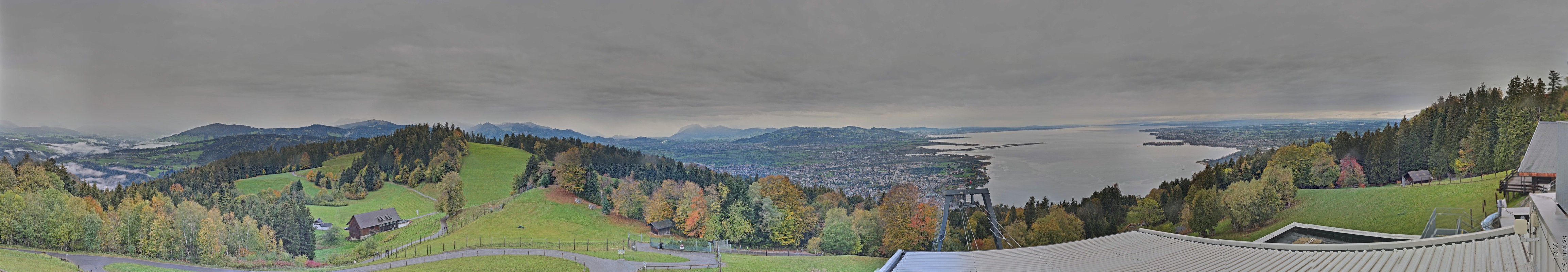 Archiv Foto Webcam Bregenz: Bergstation Pfänderbahn