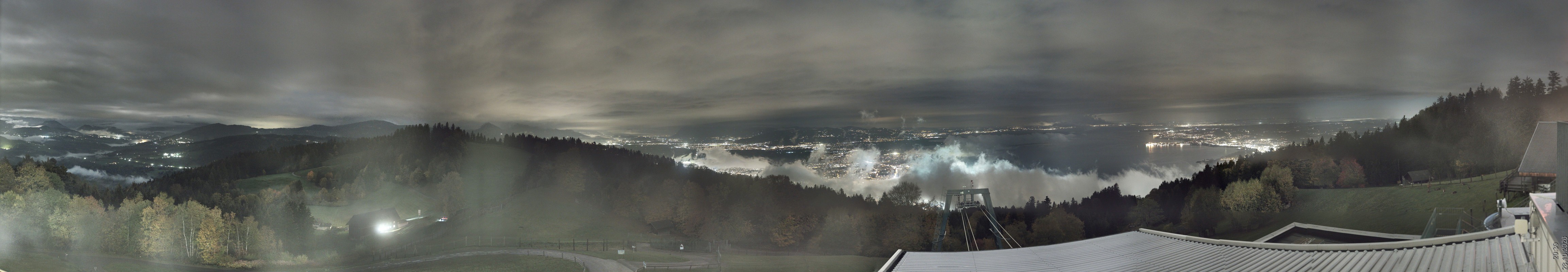 Archiv Foto Webcam Bregenz: Bergstation Pfänderbahn