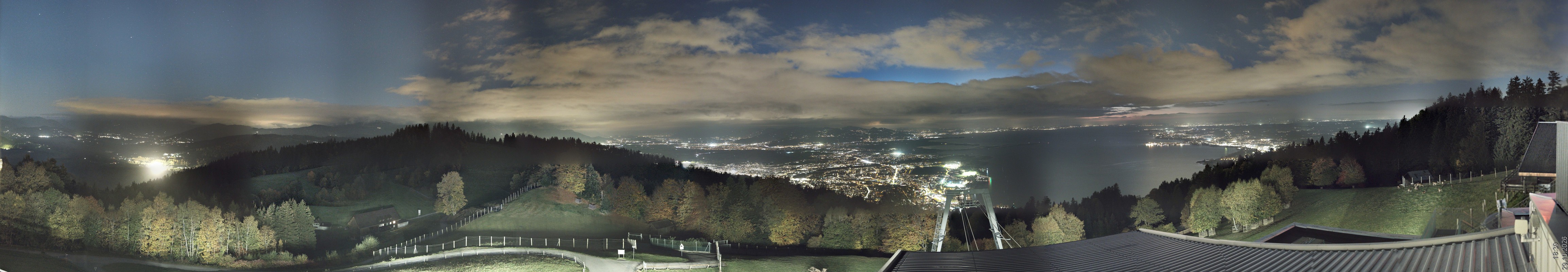 Archived image Webcam Top Station Pfänderbahn