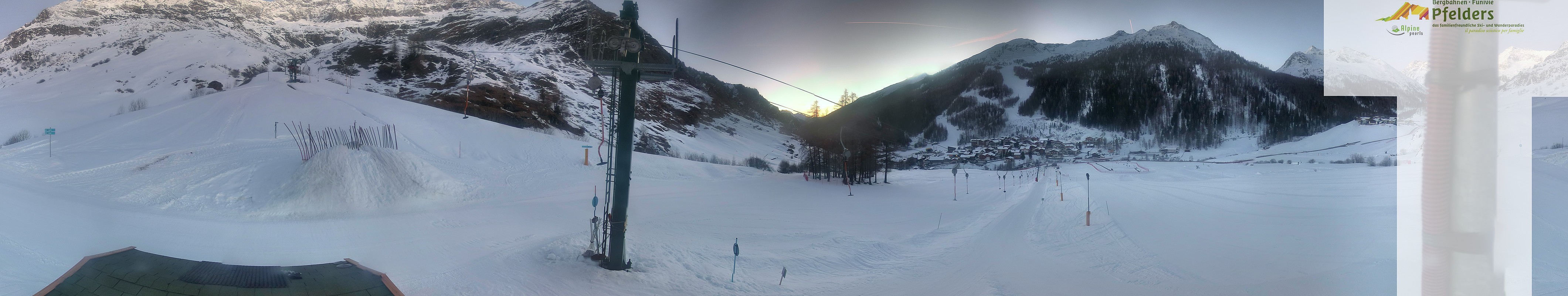 Archived image Webcam Pfelders in the Passeier Valley