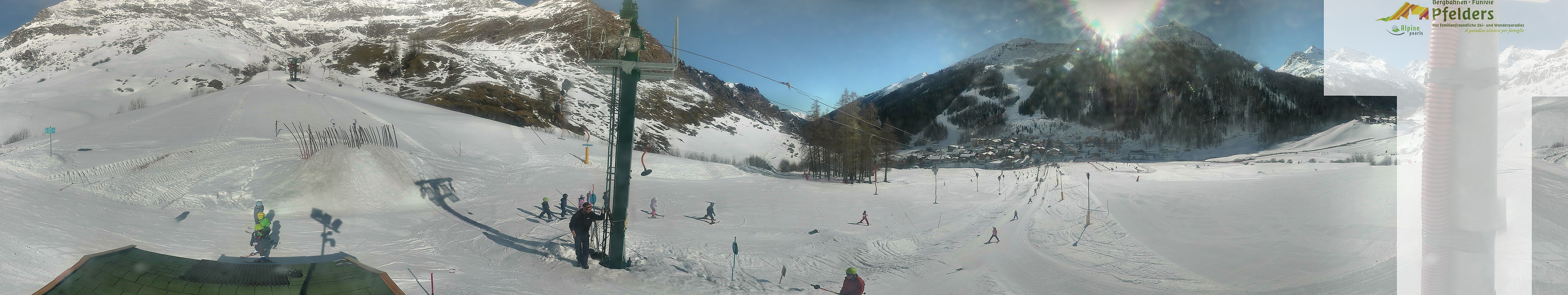 Archived image Webcam Pfelders in the Passeier Valley