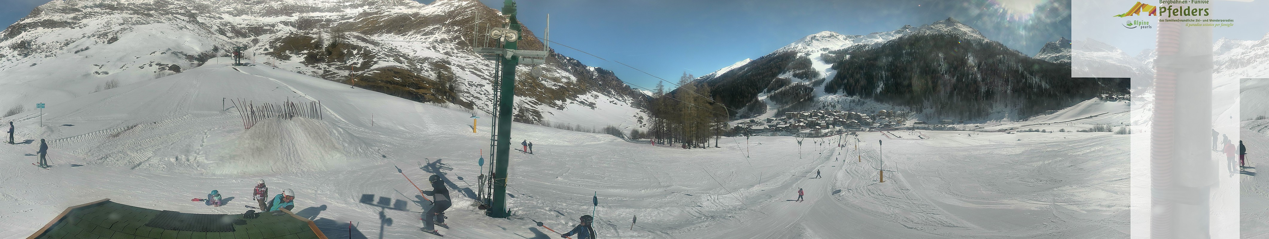 Archived image Webcam Pfelders in the Passeier Valley