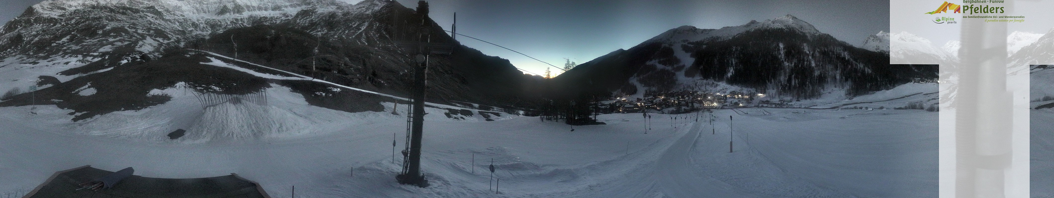 Archived image Webcam Pfelders in the Passeier Valley