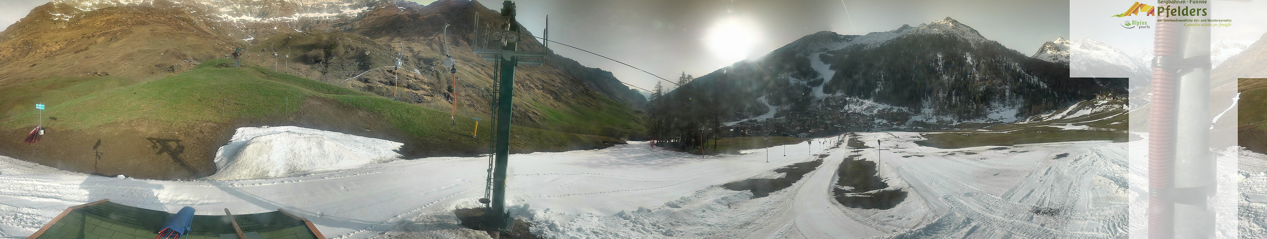 Archived image Webcam Pfelders in the Passeier Valley