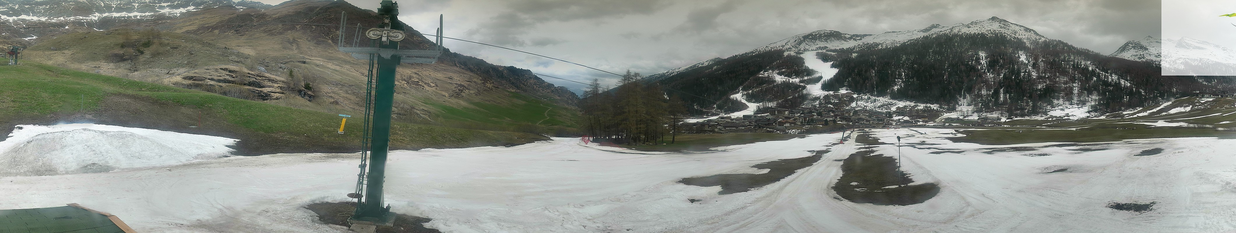 Archived image Webcam Pfelders in the Passeier Valley