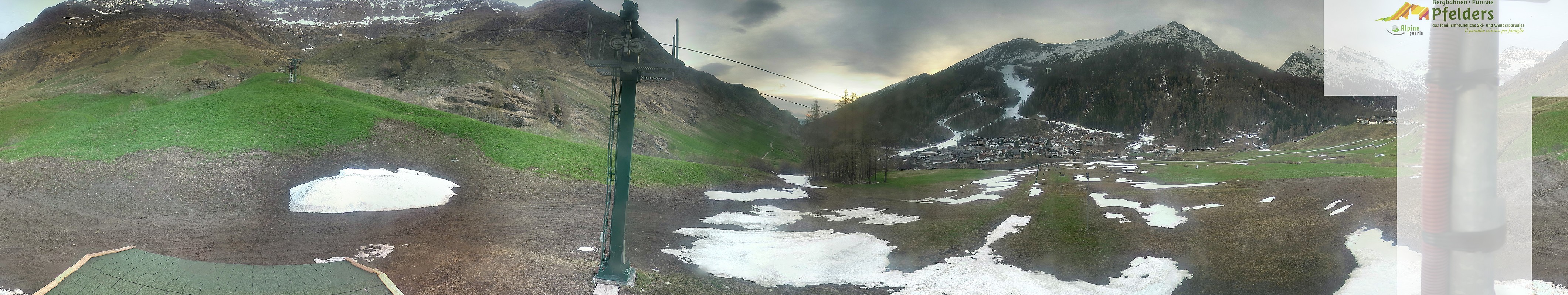 Archived image Webcam Pfelders in the Passeier Valley