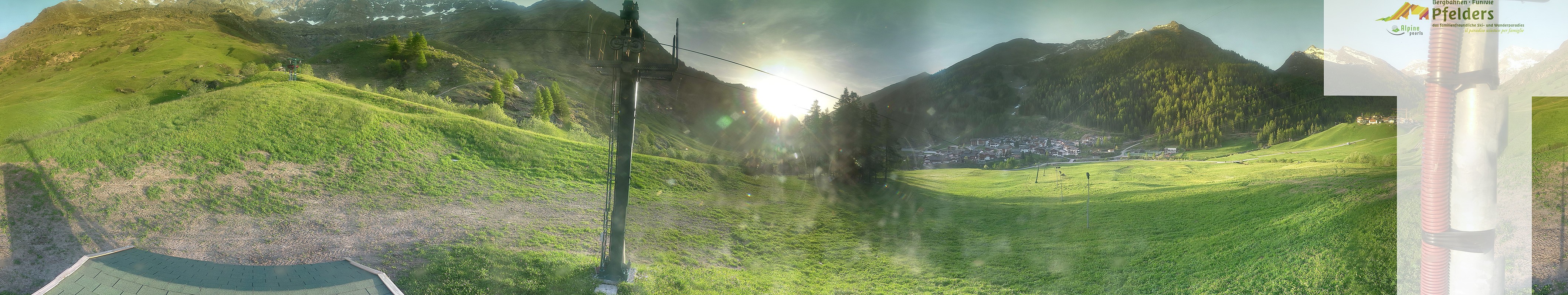 Archived image Webcam Pfelders in the Passeier Valley