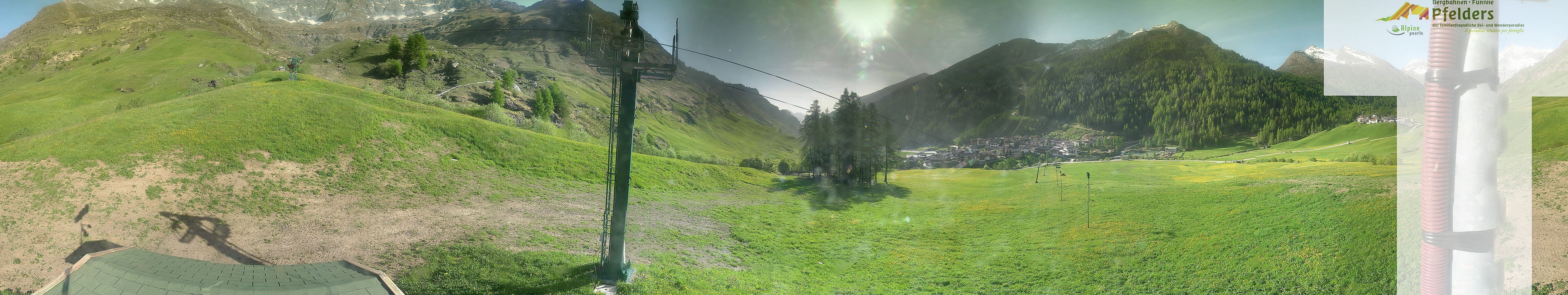 Archived image Webcam Pfelders in the Passeier Valley