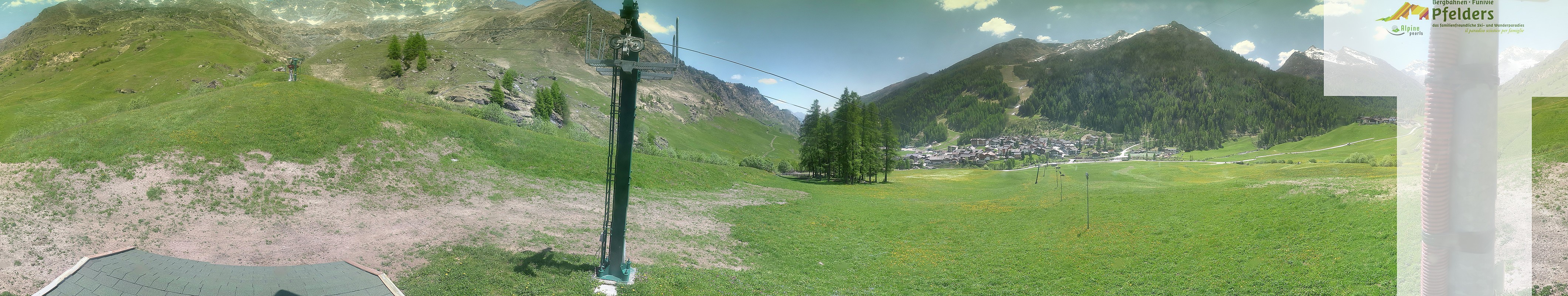 Archived image Webcam Pfelders in the Passeier Valley