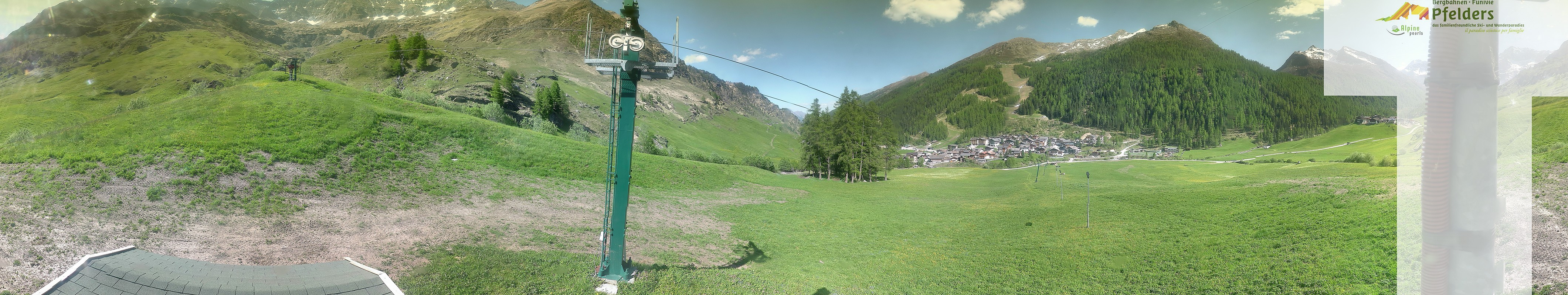 Archived image Webcam Pfelders in the Passeier Valley